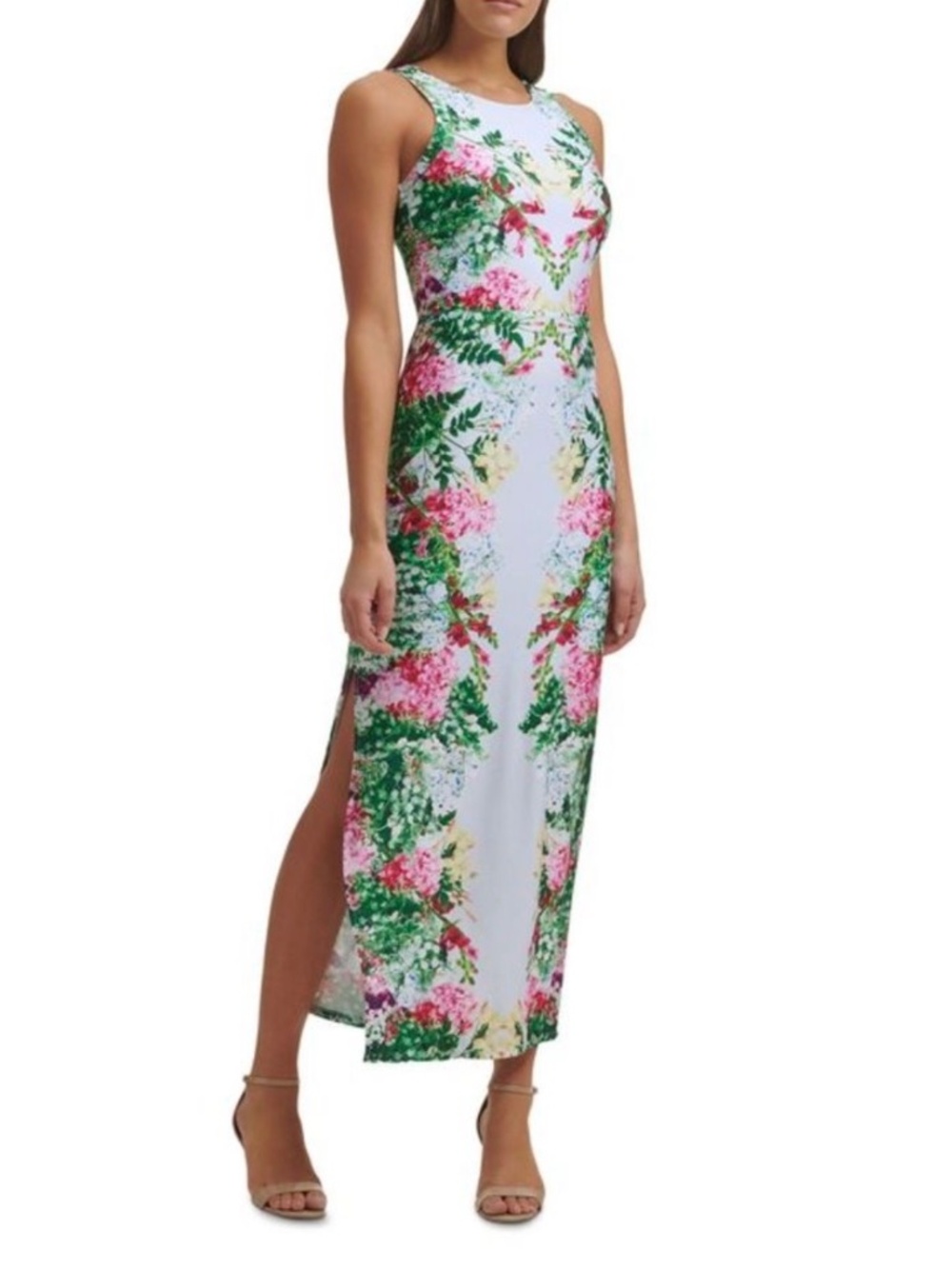GUESS Floral Maxi Dress Size 6